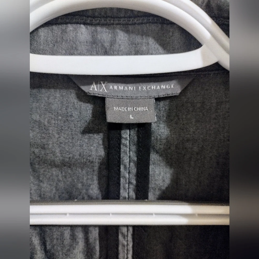 Armani Exchange Men's Charcoal Jacket (L) - Picture 4 of 11